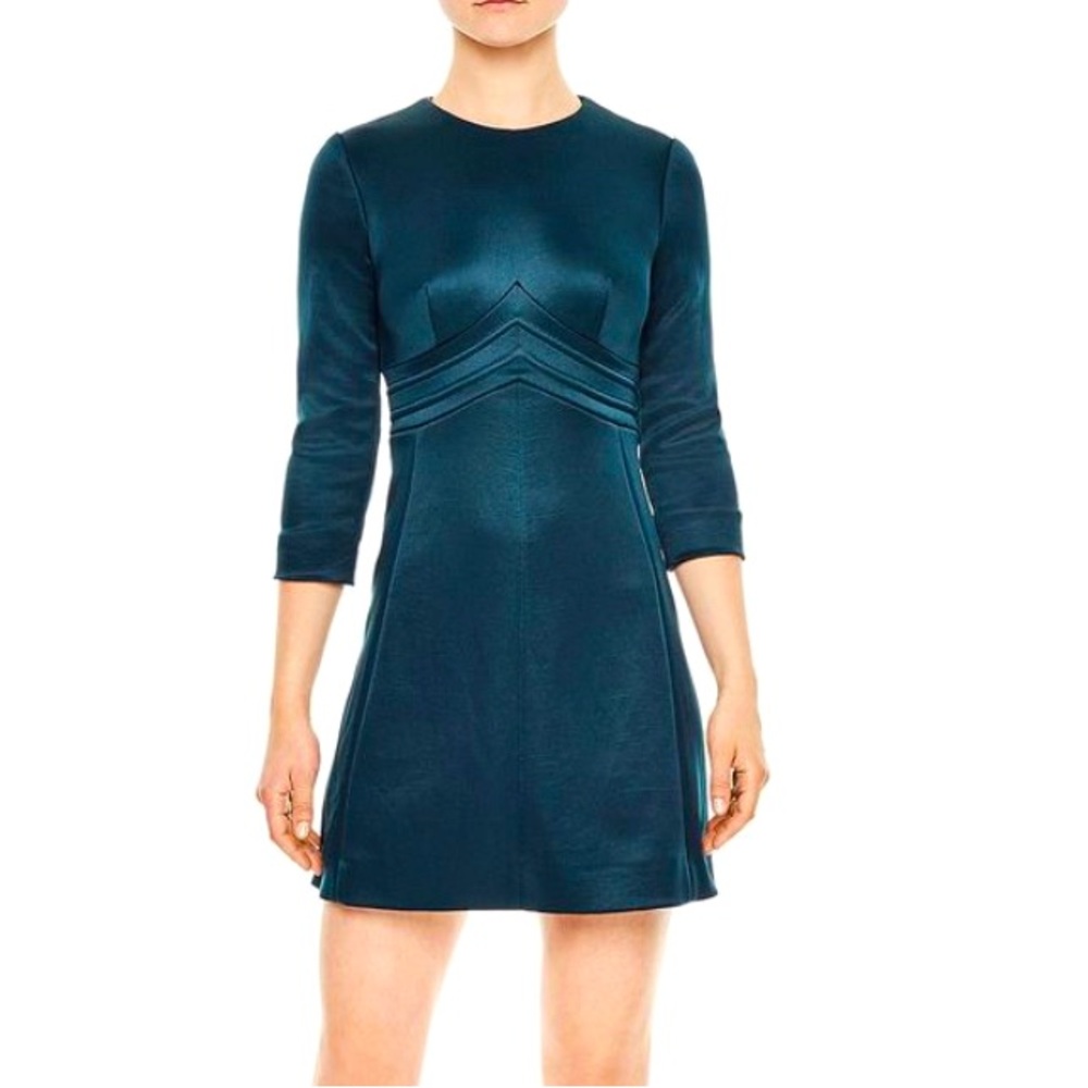 Sandro Mabel Chevron Mini Dress Women NWT